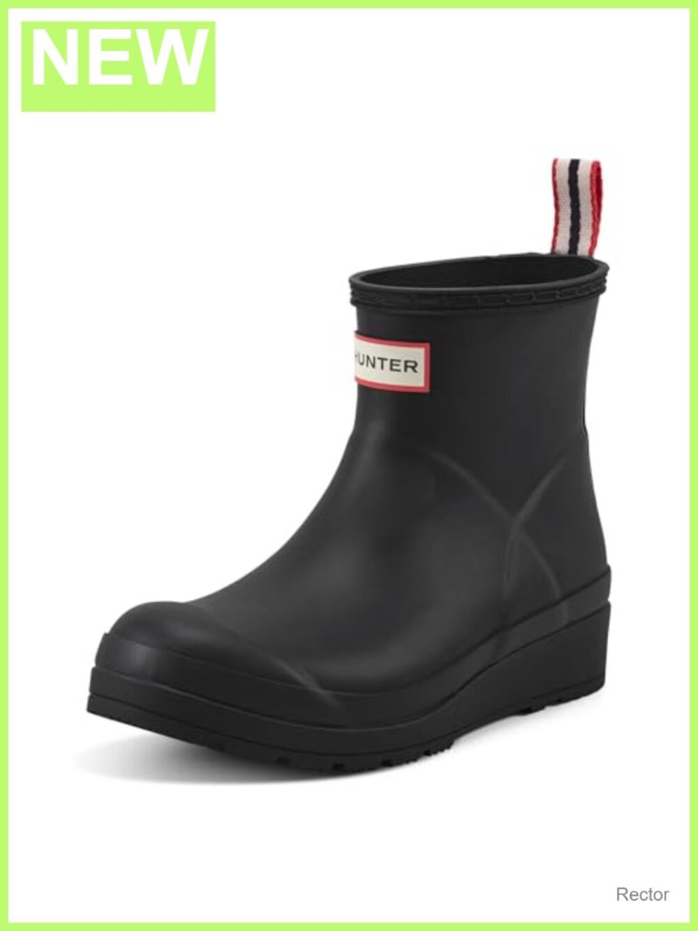 Waterproof Calf High Rain Boots for Women, Cushioned Comfort, Pull-On Style
